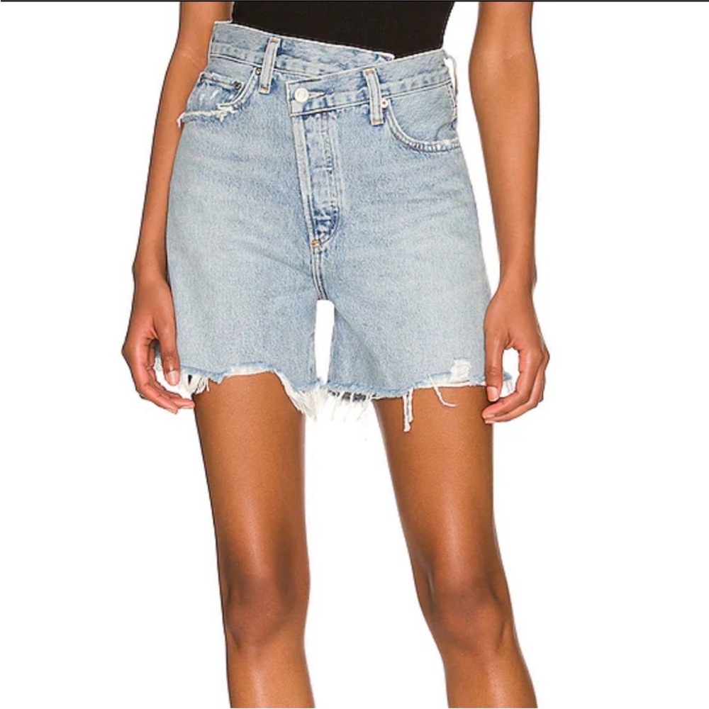 Agolde Criss Cross Short